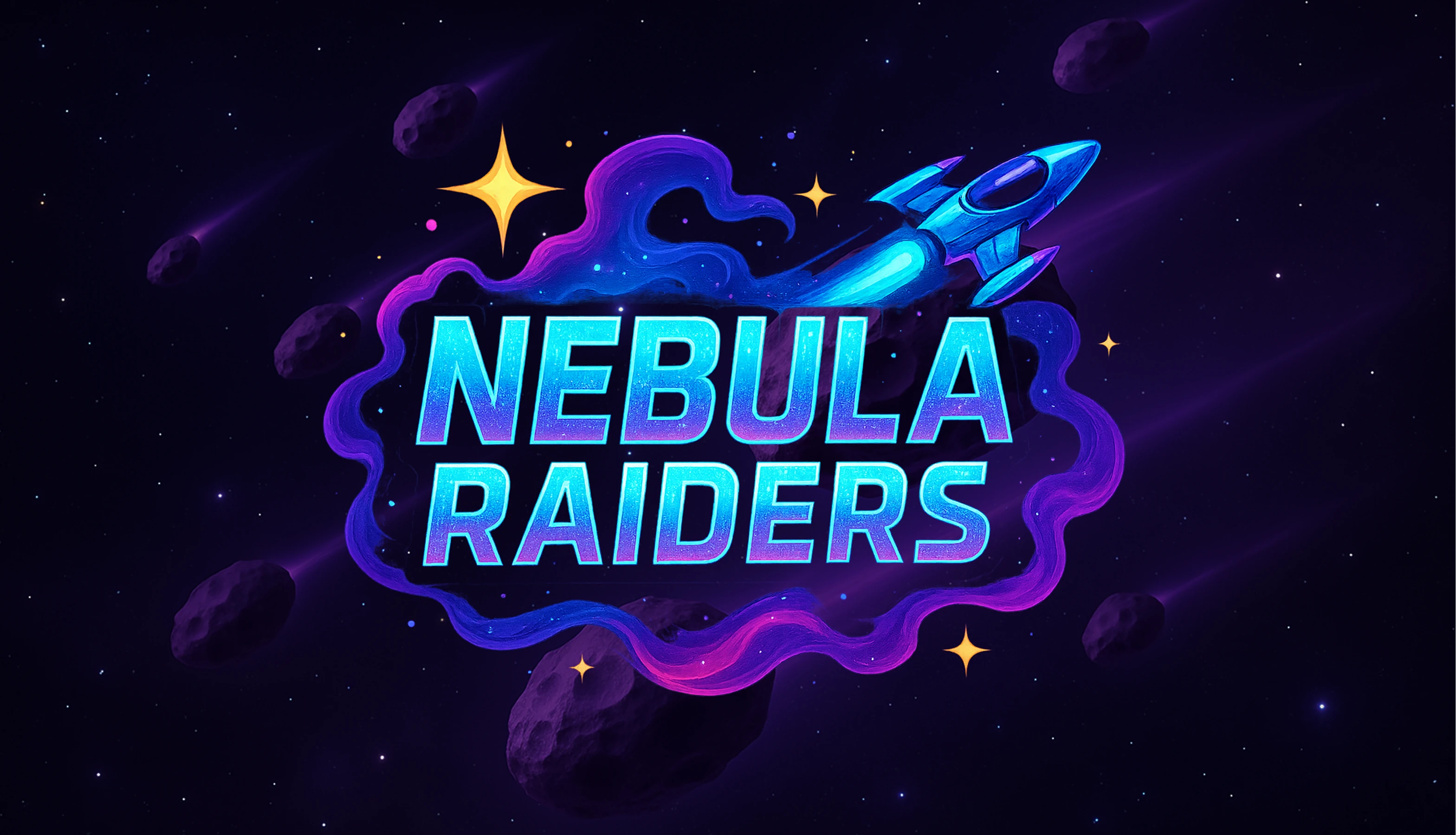 Nebula Raiders Game Poster